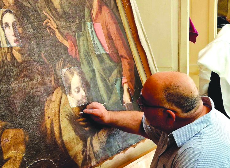 Restaurate le tele storiche della chiesa di San Gennaro a Ottaviano