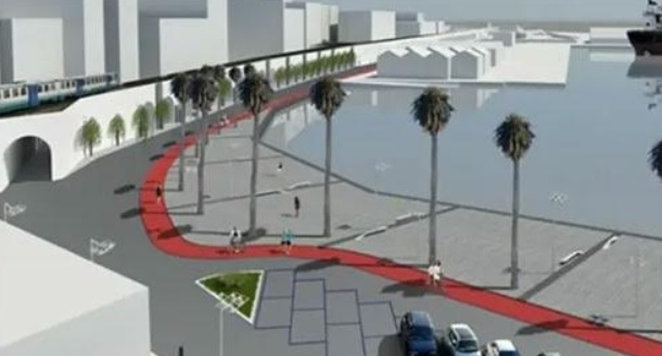 Darsena a Torre Annunziata, rivolta dei cittadini: «Non aprite un parcheggio, vogliamo chioschi e un’area pedonale»