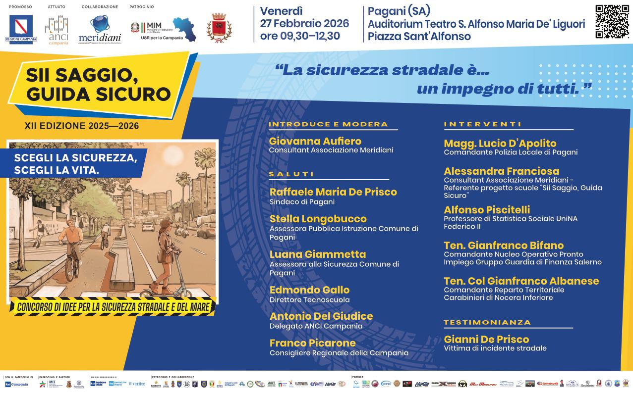 Guida Responsabilmente: il progetto di Città Metropolitana approda al liceo “Salvemini” di Sorrento