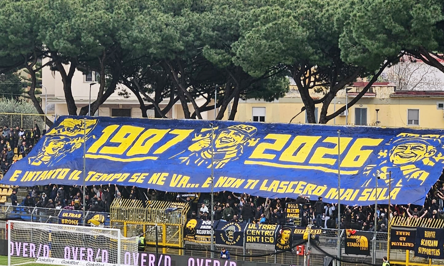 Euforia Juve Stabia. Rinascita di Pierobon, gol contro la sfortuna