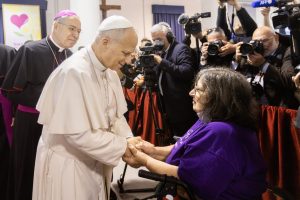 La benedizione di Papa Leone XIV