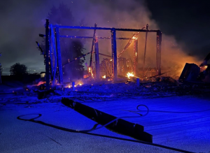 Incendio a Longola
